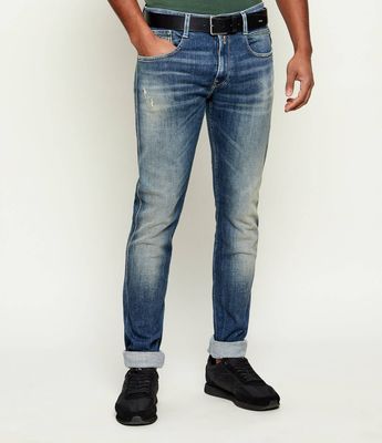 Jeansy męskie letnie Replay ze sklepu: Gomez Fashion Store w kategorii: Jeansy męskie - zdjęcie 874714-BD9-10338_RY262M000028007
