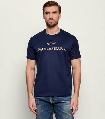 T-shirt męski młodzieżowy Paul&Shark ze sklepu: Gomez Fashion Store w kategorii: T-shirty męskie - zdjęcie 874714-BD9-10338_PU262M000010A07