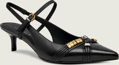 Czółenka na wiosnę Pinko ze sklepu: Gomez Fashion Store w kategorii: Czółenka - zdjęcie 874714-BD9-10338_PI262W000007099