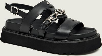 Pinko - Sandały damskie letnie ze sklepu: Gomez Fashion Store w kategorii: Sandały damskie - zdjęcie 874714-BD9-10338_PI262W000010099