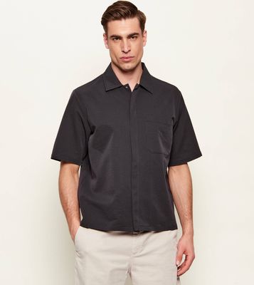 Koszula męska na lato na wiosnę Herno ze sklepu: Gomez Fashion Store w kategorii: Koszule męskie - zdjęcie 874714-BD9-10338_HN262M000001002