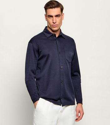 Herno - Koszula męska z klasycznym kołnierzykiem ze sklepu: Gomez Fashion Store w kategorii: Koszule męskie - zdjęcie 874714-BD9-10338_HN262M000005016