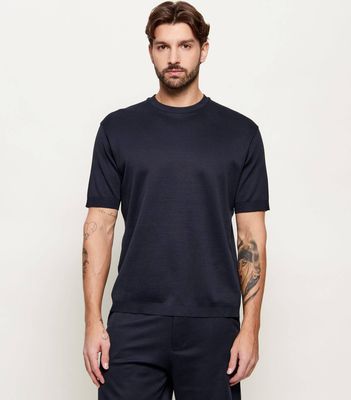 T-shirt męski casual na lato Herno ze sklepu: Gomez Fashion Store w kategorii: T-shirty męskie - zdjęcie 874714-BD9-10338_HN262M000012016