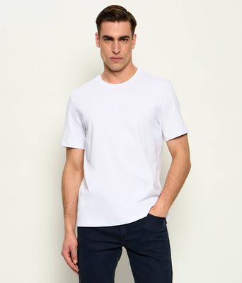 T-shirt męski na lato Herno ze sklepu: Gomez Fashion Store w kategorii: T-shirty męskie - zdjęcie 874714-BD9-10338_HN262M000013005
