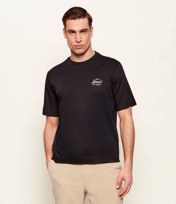 T-shirt męski Herno ze sklepu: Gomez Fashion Store w kategorii: T-shirty męskie - zdjęcie 874714-BD9-10338_HN262M000016004