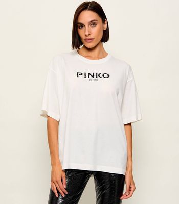 Bluzka damska młodzieżowa Pinko ze sklepu: Gomez Fashion Store w kategorii: Bluzki damskie - zdjęcie 874714-BD9-10338_PI262W000049005