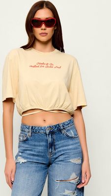 Bluzka damska młodzieżowa Pinko ze sklepu: Gomez Fashion Store w kategorii: Bluzki damskie - zdjęcie 874714-BD9-10338_PI262W000051E62