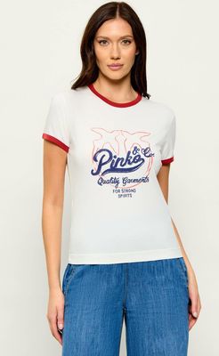 Bluzka damska młodzieżowa Pinko ze sklepu: Gomez Fashion Store w kategorii: Bluzki damskie - zdjęcie 874714-BD9-10338_PI262W000054237