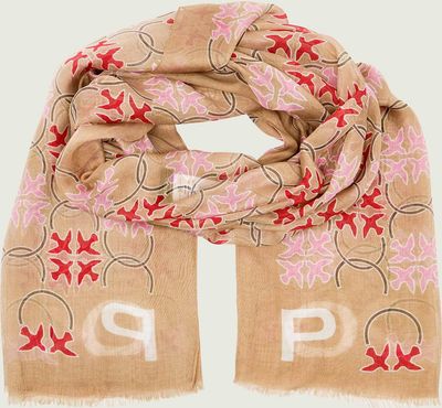 Szalik/chusta Pinko ze sklepu: Gomez Fashion Store w kategorii: Szaliki i chusty damskie - zdjęcie 874714-BD9-10338_PI262W000091E66