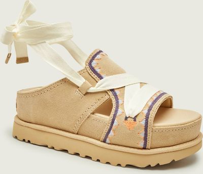 UGG - Sandały damskie na lato ze sklepu: Gomez Fashion Store w kategorii: Sandały damskie - zdjęcie 874714-BD9-10338_UG262W000041343