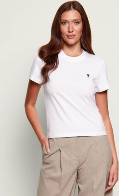 Bluzka damska AMI Paris ze sklepu: Gomez Fashion Store w kategorii: Bluzki damskie - zdjęcie 874714-BD9-10338_AI262W000003008