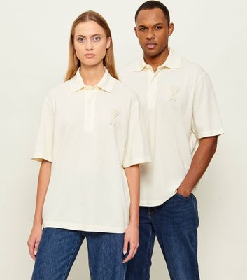 T-shirt męski na wiosnę AMI Paris ze sklepu: Gomez Fashion Store w kategorii: T-shirty męskie - zdjęcie 874714-BD9-10338_AI262U000009023