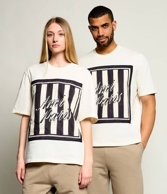 T-shirt męski młodzieżowy AMI Paris ze sklepu: Gomez Fashion Store w kategorii: T-shirty męskie - zdjęcie 874714-BD9-10338_AI262U000002043