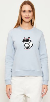 Bluza damska na wiosnę na jesień Karl Lagerfeld ze sklepu: Gomez Fashion Store w kategorii: Bluzy damskie - zdjęcie 874714-BD9-10338_KL261W000024D40