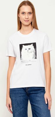 Bluzka damska młodzieżowa Karl Lagerfeld ze sklepu: Gomez Fashion Store w kategorii: Bluzki damskie - zdjęcie 874714-BD9-10338_KL261W000038100