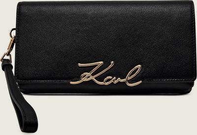 Portfel damski Karl Lagerfeld ze sklepu: Gomez Fashion Store w kategorii: Portfele damskie - zdjęcie 874714-BD9-10338_KL261W000087035