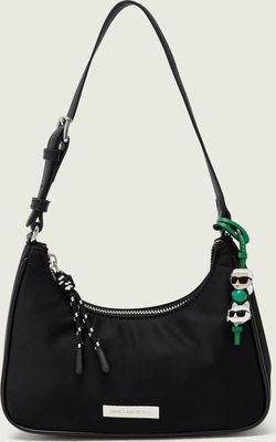 Karl Lagerfeld - Torebka hobo elegancki ze sklepu: Gomez Fashion Store w kategorii: Torebki hobo - zdjęcie 874714-BD9-10338_KL261W000091666