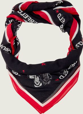 Szalik/chusta Karl Lagerfeld ze sklepu: Gomez Fashion Store w kategorii: Szaliki i chusty damskie - zdjęcie 874714-BD9-10338_KL261W000102666