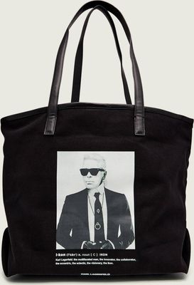 Shopper bag w stylu młodzieżowym Karl Lagerfeld ze sklepu: Gomez Fashion Store w kategorii: Torby Shopper bag - zdjęcie 874714-BD9-10338_KL261W000110666
