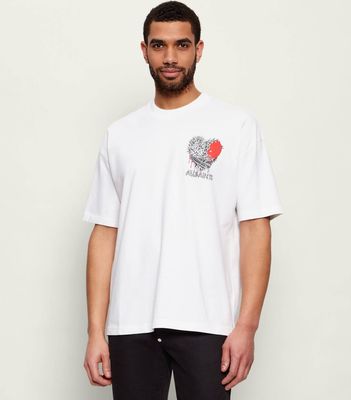 T-shirt męski AllSaints ze sklepu: Gomez Fashion Store w kategorii: T-shirty męskie - zdjęcie 874714-BD9-10338_AA262M000008004