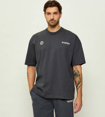 T-shirt męski AllSaints ze sklepu: Gomez Fashion Store w kategorii: T-shirty męskie - zdjęcie 874714-BD9-10338_AA262M000014000