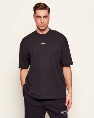 T-shirt męski na wiosnę AllSaints ze sklepu: Gomez Fashion Store w kategorii: T-shirty męskie - zdjęcie 874714-BD9-10338_AA262M000025000