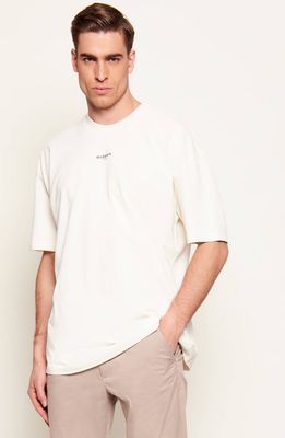 T-shirt męski casualowy AllSaints ze sklepu: Gomez Fashion Store w kategorii: T-shirty męskie - zdjęcie 874714-BD9-10338_AA262M000025019