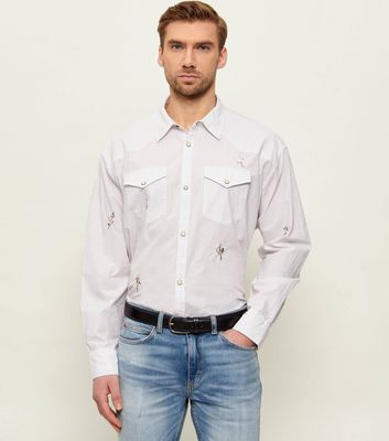AllSaints - Koszula męska ze sklepu: Gomez Fashion Store w kategorii: Koszule męskie - zdjęcie 874714-BD9-10338_AA262M000029057