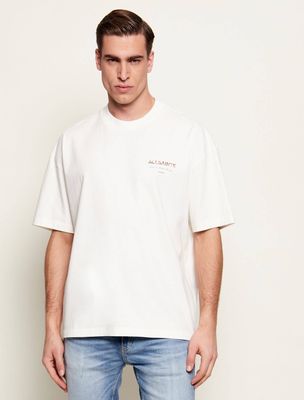 T-shirt męski AllSaints ze sklepu: Gomez Fashion Store w kategorii: T-shirty męskie - zdjęcie 874714-BD9-10338_AA262M000042063