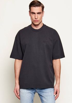 T-shirt męski casualowy AllSaints ze sklepu: Gomez Fashion Store w kategorii: T-shirty męskie - zdjęcie 874714-BD9-10338_AA262M000045065