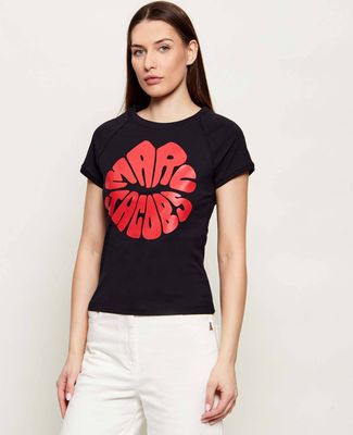Bluzka damska na wiosnę Marc Jacobs ze sklepu: Gomez Fashion Store w kategorii: Bluzki damskie - zdjęcie 874714-BD9-10338_MJ262W000046002