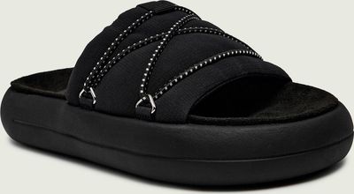 Klapki damskie na lato Moon Boot ze sklepu: Gomez Fashion Store w kategorii: Klapki damskie - zdjęcie 874714-BD9-10338_MB262W000005126