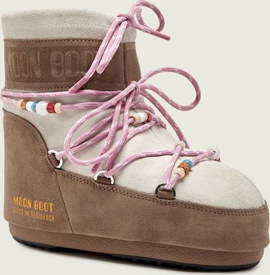 Śniegowce damskie na zimę Moon Boot ze sklepu: Gomez Fashion Store w kategorii: Śniegowce damskie - zdjęcie 874714-BD9-10338_MB255W000030174