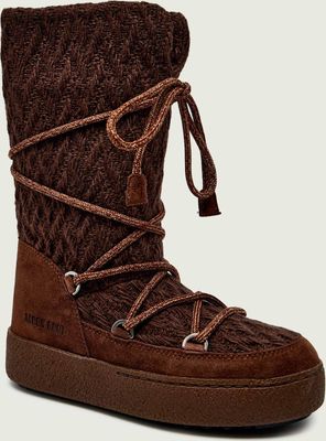Śniegowce damskie na zimę Moon Boot ze sklepu: Gomez Fashion Store w kategorii: Śniegowce damskie - zdjęcie 874714-BD9-10338_MB255W000035170