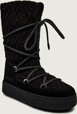 Śniegowce damskie na zimę Moon Boot ze sklepu: Gomez Fashion Store w kategorii: Śniegowce damskie - zdjęcie 874714-BD9-10338_MB255W000035126
