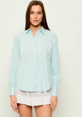 Koszula damska casual ST.Barth ze sklepu: Gomez Fashion Store w kategorii: Koszule damskie - zdjęcie 874714-BD9-10338_SB262W000007277