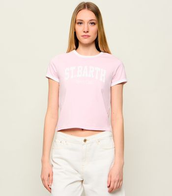 Bluzka damska ST.Barth ze sklepu: Gomez Fashion Store w kategorii: Bluzki damskie - zdjęcie 874714-BD9-10338_SB262W000012293