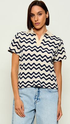 Sweter damski wiosenny ST.Barth ze sklepu: Gomez Fashion Store w kategorii: Swetry damskie - zdjęcie 874714-BD9-10338_SB262W000019302
