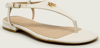 Sandały damskie na lato LAUREN RALPH LAUREN ze sklepu: Gomez Fashion Store w kategorii: Sandały damskie - zdjęcie 874714-BD9-10338_RL262W00010199T