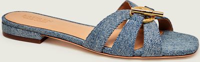Klapki damskie na lato LAUREN RALPH LAUREN ze sklepu: Gomez Fashion Store w kategorii: Klapki damskie - zdjęcie 874714-BD9-10338_RL262W000118I82