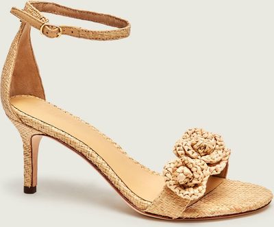 Sandały damskie na lato LAUREN RALPH LAUREN ze sklepu: Gomez Fashion Store w kategorii: Sandały damskie - zdjęcie 874714-BD9-10338_RL262W000120I64