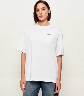 Bluzka damska na lato Off-White ze sklepu: Gomez Fashion Store w kategorii: Bluzki damskie - zdjęcie 874714-BD9-10338_OF262W000001000