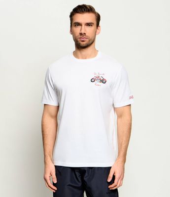 T-shirt męski ST.Barth ze sklepu: Gomez Fashion Store w kategorii: T-shirty męskie - zdjęcie 874714-BD9-10338_SB262M000004353
