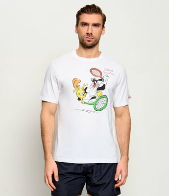 T-shirt męski ST.Barth ze sklepu: Gomez Fashion Store w kategorii: T-shirty męskie - zdjęcie 874714-BD9-10338_SB262M000003354