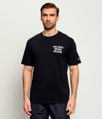 T-shirt męski na lato młodzieżowy ST.Barth ze sklepu: Gomez Fashion Store w kategorii: T-shirty męskie - zdjęcie 874714-BD9-10338_SB262M000005358