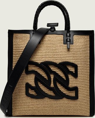 Shopper bag wakacyjna Casadei ze sklepu: Gomez Fashion Store w kategorii: Torby Shopper bag - zdjęcie 874714-BD9-10338_CD262W000019026