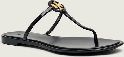 Klapki damskie na lato TORY BURCH ze sklepu: Gomez Fashion Store w kategorii: Klapki damskie - zdjęcie 874714-BD9-10338_TO262W000008006