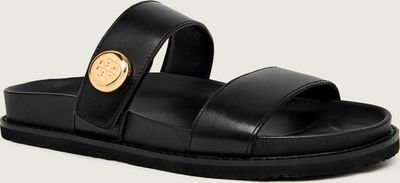 Klapki damskie na lato TORY BURCH ze sklepu: Gomez Fashion Store w kategorii: Klapki damskie - zdjęcie 874714-BD9-10338_TO262W000015006