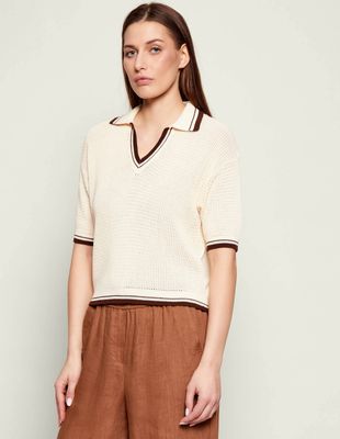 Sweter damski wiosenny Marella SPORT ze sklepu: Gomez Fashion Store w kategorii: Swetry damskie - zdjęcie 874714-BD9-10338_MR261W000012006