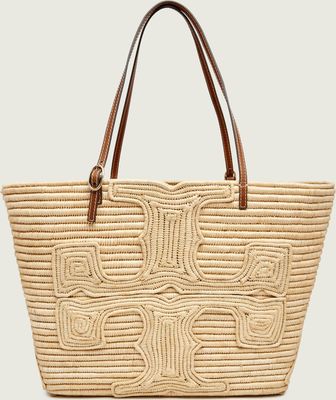 Shopper bag wakacyjna TORY BURCH ze sklepu: Gomez Fashion Store w kategorii: Torby Shopper bag - zdjęcie 874714-BD9-10338_TO262W000060254